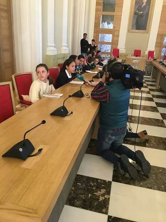 Aitana en el pleno